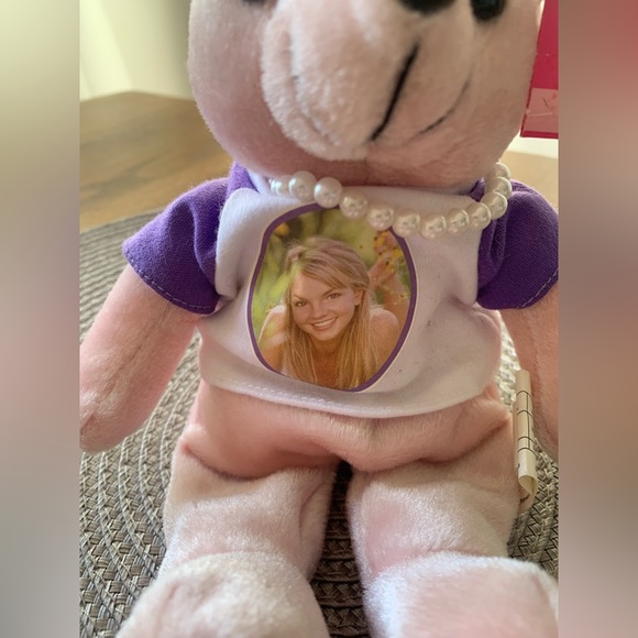 NWT Britney Spears 2000 Vintage One More Time Limited Edition Bear - Picture 6 of 15